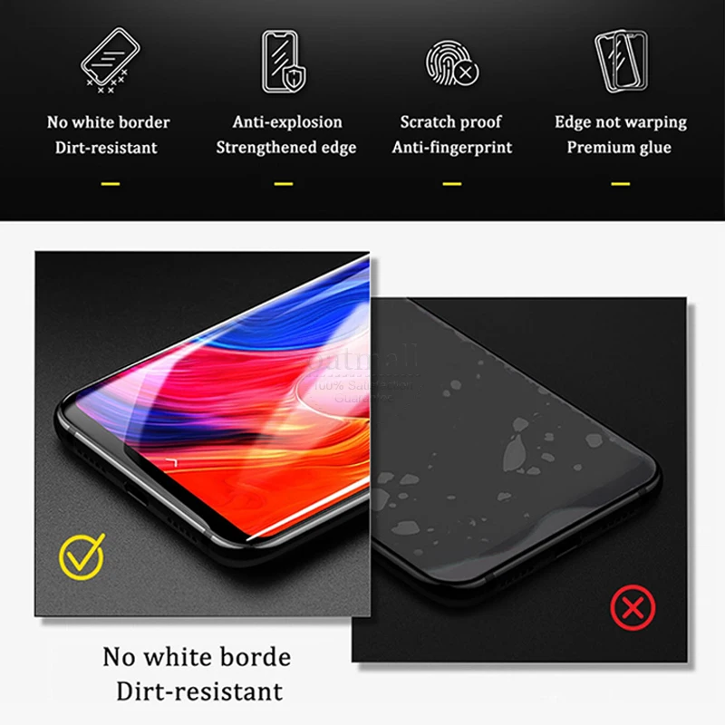 Гидрогелевая пленка для Xiaomi Redmi Note 9 Pro / 9S 8 гелевая защита экрана из ТПУ мягкая