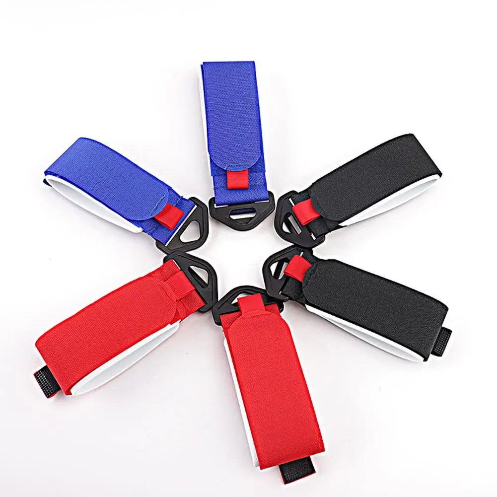 

Adjustable Skiing Pole Shoulder Hand Carrier Lash Handle Straps Porter Hook Loop Protecting Black Nylon Ski Handle Strap Bags