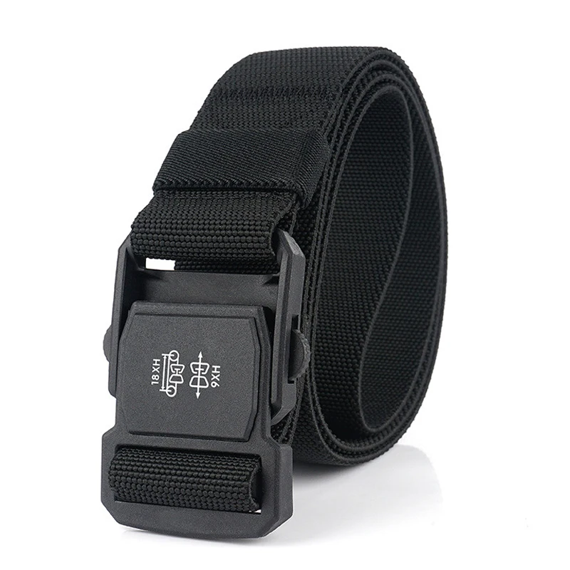 Hot Men Belt Tactical Belt Military Nylon Belt No metal Insert Buckle Men's Belt Outdoor Sport Multifunctional Training Belt