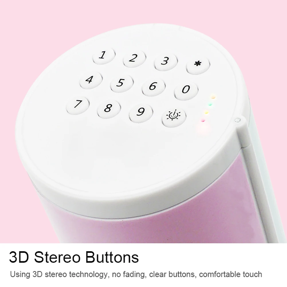 Интеллектуальная коробка для карандашей с паролем мультяшным рисунком