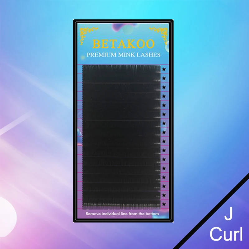 BETAKOO оптовая продажа индивидуальные искусственные норковые ресницы