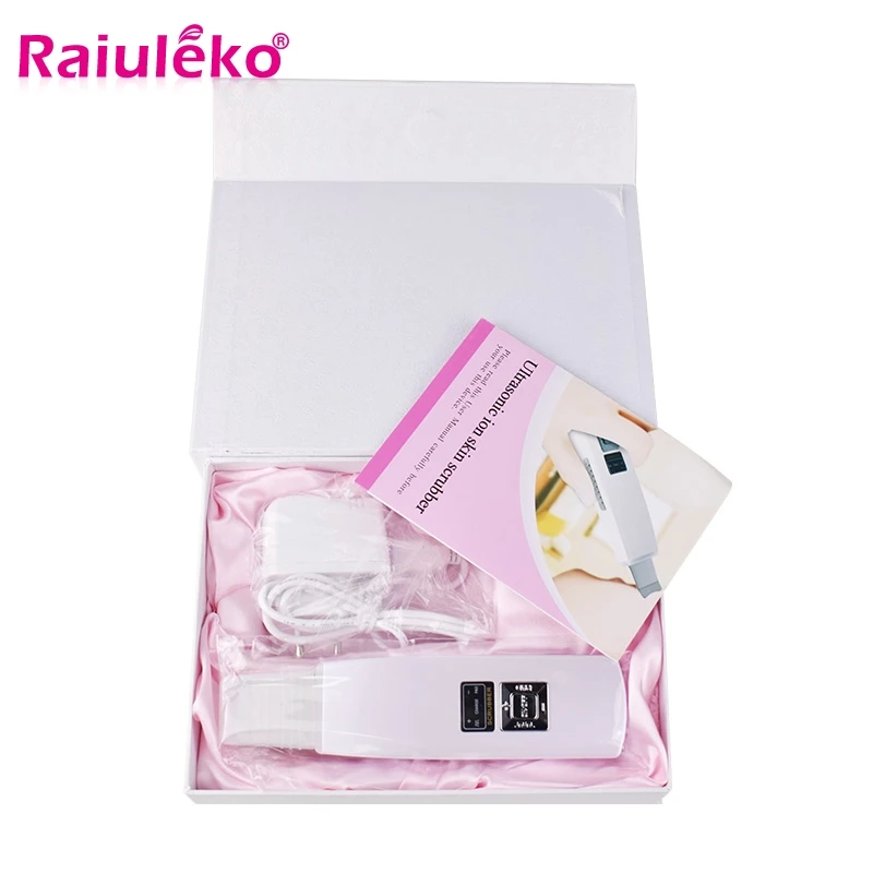 Ультразвуковой скруббер для кожи ультразвуковой очиститель пор лица машина