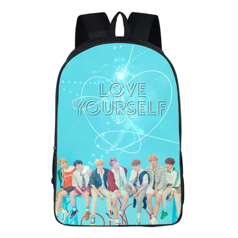 Рюкзак kpop bangtan для мальчиков Подростковый рюкзак ноутбука rugtas mannen tassen voor школьные