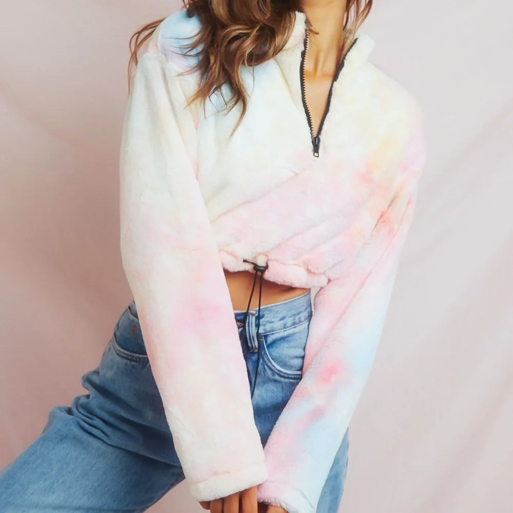 Куртка на молнии спереди сезон осень зима пальто Женская туника с длинными