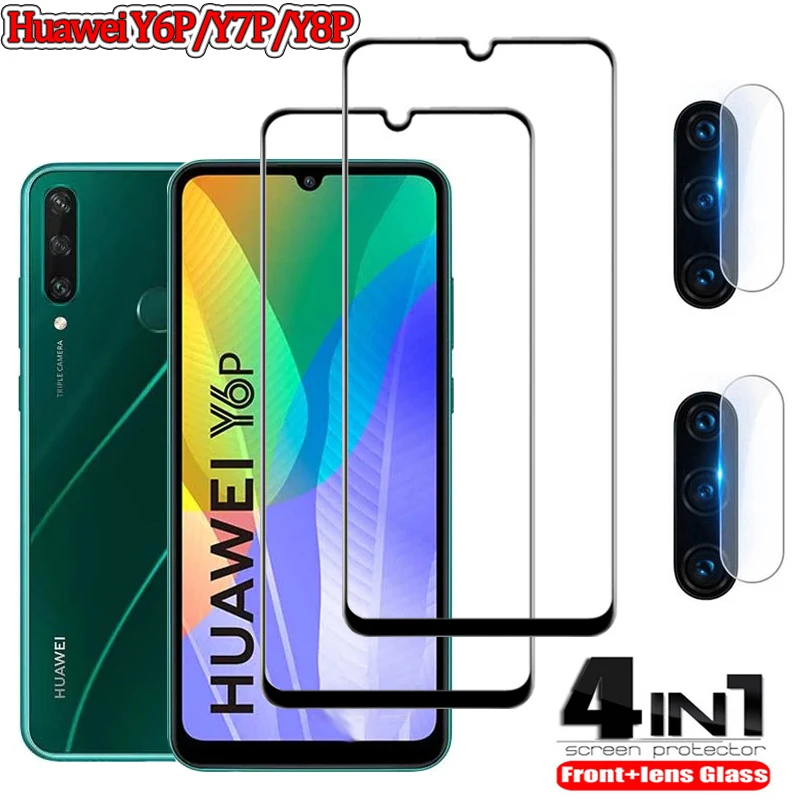 4-в-1 стекло для камеры y8p huawei y6p glass honor9c/9a y7p защитное хонор 9c хуавей у8р на 9 а у6р