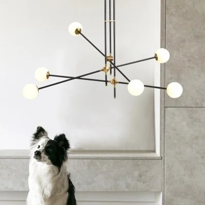 Скандинавская креативная выразительная индивидуальная железная Подвесная