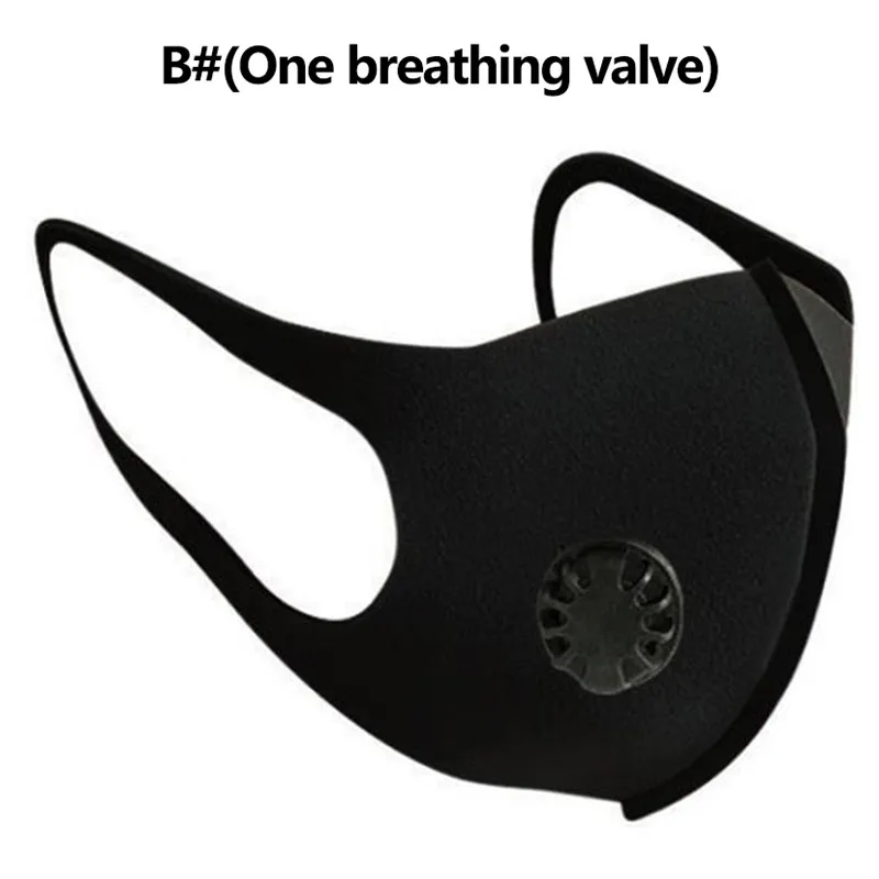 Черная одноразовая противогаз фильтр нейтральная Пылезащитная маска для рта
