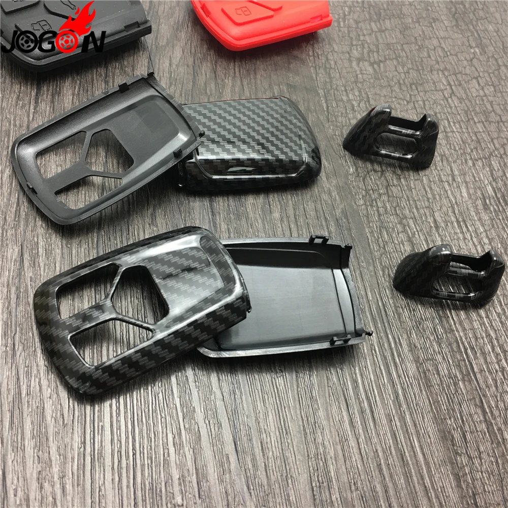 Умный чехол для ключа с дистанционным управлением из углеродного волокна Audi A4 B9 A5