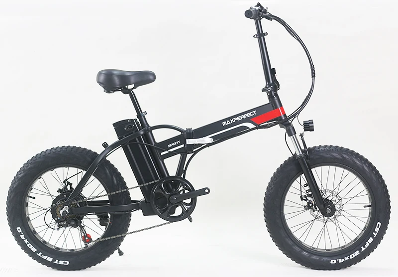Kaufen Maxperfect 20 Zoll Elektrische Fahrrad Pansonic Lithium-Batterie 48V 500W 15Ah 4,0 Fett Bike Bike Folding Mens Frauen Der Ebike Kostenloser Steuer