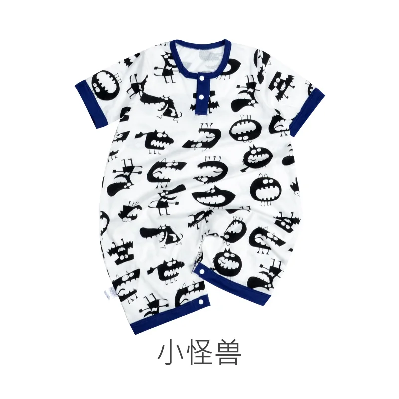 

Summer Baby Romper Jumpsuit Short Sleeve Cotton Newborn Clothes Baby Girl Unisex Cartoons Ropa De Nino Bodysuits BE50BR