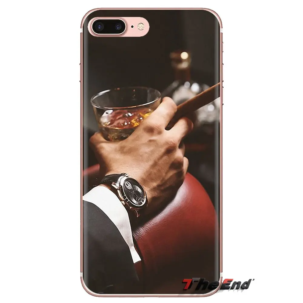 For HTC One U11 U12 X9 M7 M8 A9 M9 M10 E9 Plus Desire 630 530 626 628 816 820 830 Soft TPU Case Love Cigar Smoke Wallpaper Print |