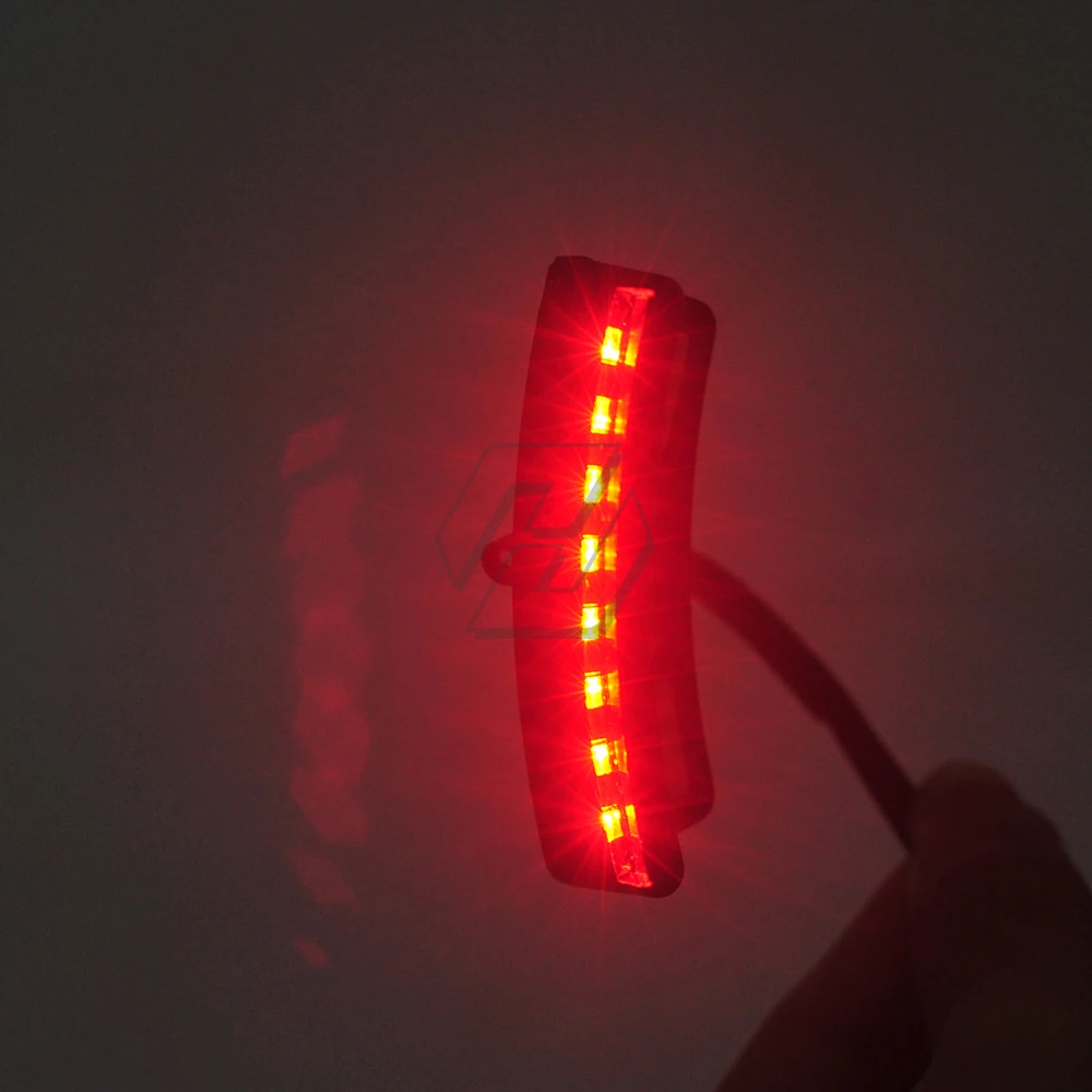 Чехол для мотоциклетного зеркала заднего вида с поворотником и светодиодной