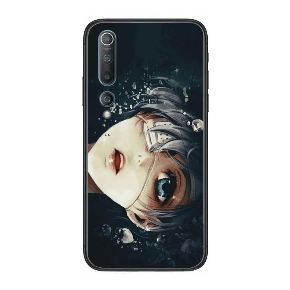 

Japanese Anime Black Butler cartoon Phone Case For xiaomi mi11 5g 10 liti Ultra 9Pro SE 3 8 Note Anime Black Cover Silicone Back