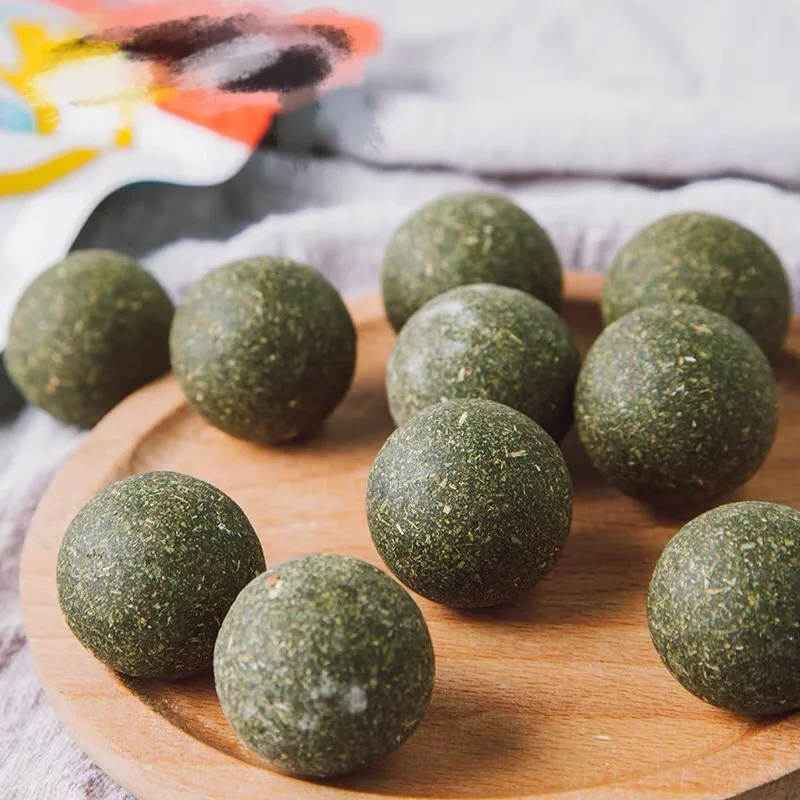 10 шт. кошка натуральная кошачья мята обработать мяч за деятельность корм для