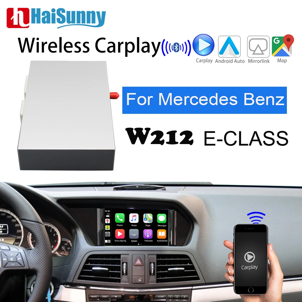 Беспроводной мультимедийный декодер для камеры заднего вида Mercedes Benz W212 E Class с