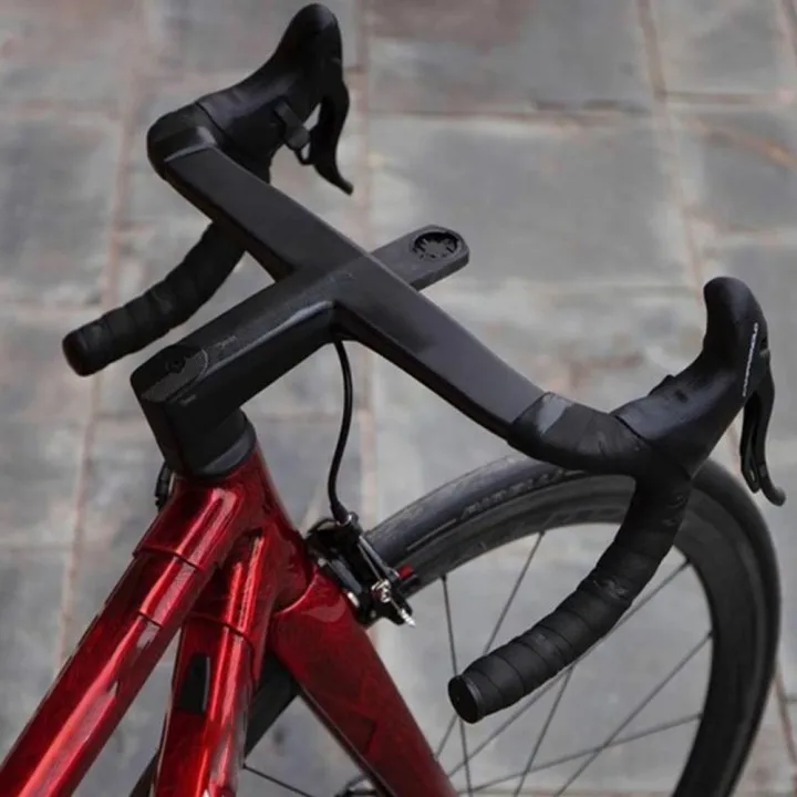 Скидка Велосипед DEDA из углеродного волокна, внешний диаметр 28,6 мм, вилочный руль с компьютерным креплением, гибкая ручка для дорожного велосипеда ...