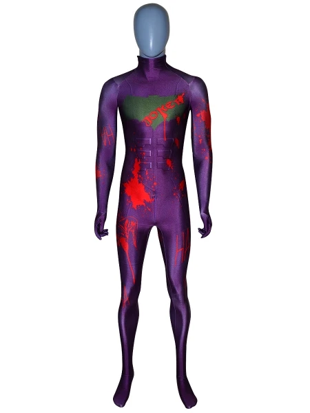 Бесплатная доставка 3D принт Джокер Бэтмен импостер версия костюмы для косплея