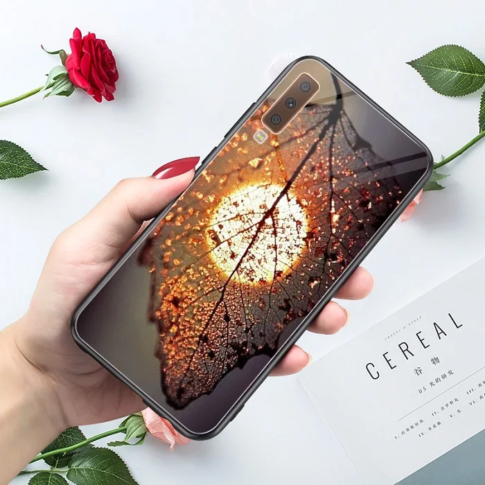 A7TYY Чехол для samsung A70 чехол для Galaxy A10 A30 A20 A40 A6 A8 плюс A7 A9 A3 A5 крышка ПК+ ТПУ чехол для телефона для samsung A50 - Цвет: A7TYY