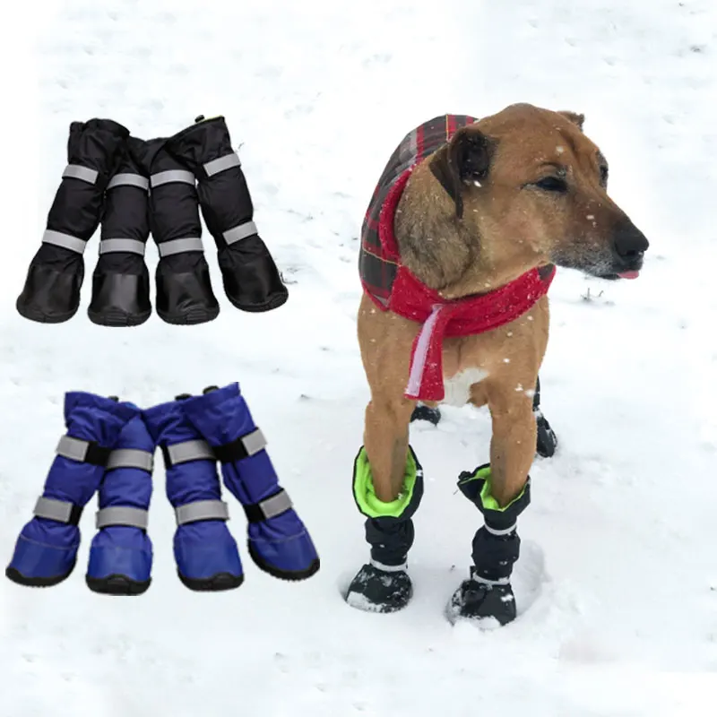 

Pet Shoes Shoes For Dogs Water Proof And Snow-proof Suitable For Small Medium And Large Dog Shoes General Rain Boots Long Shoes