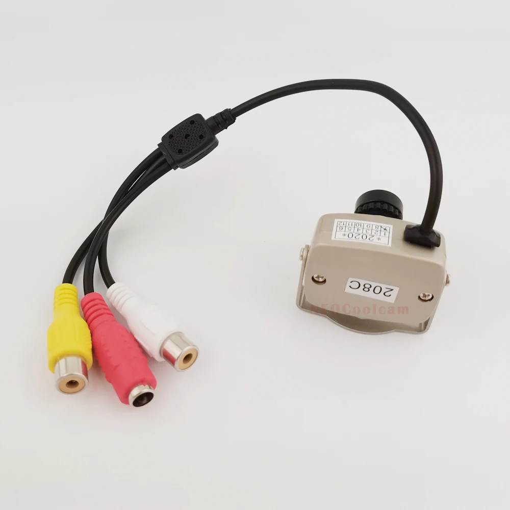 NEOCoolcam 4 шт. Супер Мини Металл 700TVL CMOS цветная аналоговая камера 940nm ИК Ночное