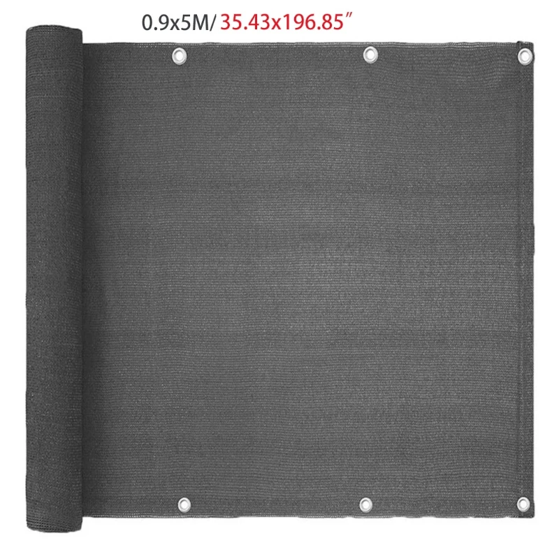 

G6DA Balcony Privacy Cover Mesh for Courtyard Patio Balcony Garden Cover Protecter Outdoor Fence Screen Home Protection
