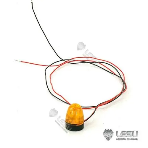 

LESU 1/14 RC Plastic Roof Warning Light Rotating Lamp B For TAMIYA Tractor Truck Dumper TH17155-SMT5