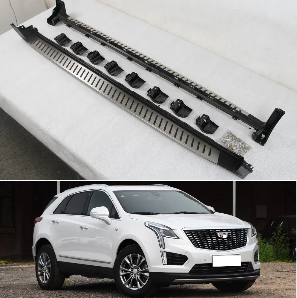 Алюминий подходит для Cadillac XT5 беговые доски боковой шаг nerf бар хорошее качество