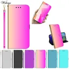 Зеркальный кожаный чехол для телефона LG K40S 6,1 дюйма, флип-чехол с подставкой для LG K40S K 40S LGK40S, защитный чехол