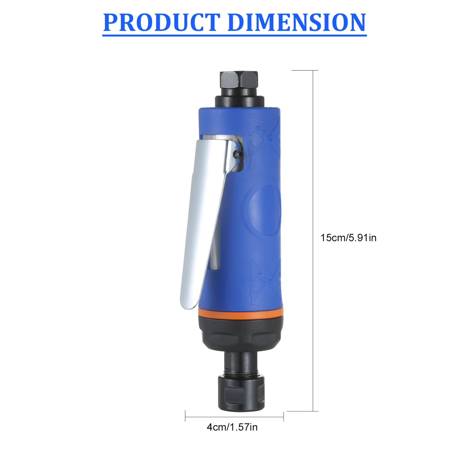 

1/4 Inches High Speed Air Grinder 22000RPM Mini Air Die Grinder Kit Pneumatic Tools Set Polishing Grinder Polishing Machine