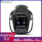 Вертикальный автомобильный DVD-плеер Tesla PX6 DSP IPS Android 10,0 Bluetooth 5,0 Wifi GPS RDS радио для FORD KUGA 2013-2017