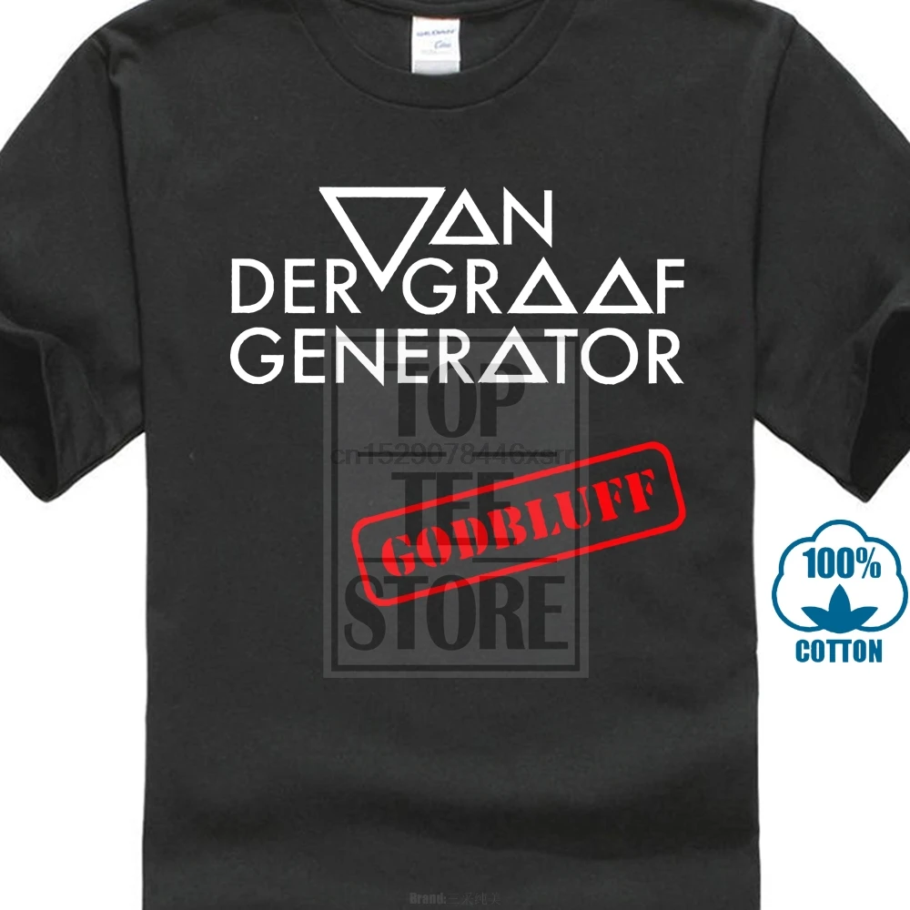 Van Der Graaf генератор Godbluff футболка Xs s m l Xl Xxl | Мужская одежда  | АлиЭкспресс
