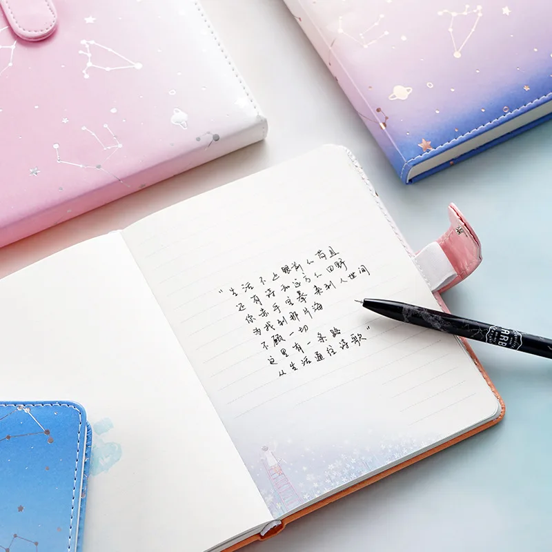 Тетрадь B6 Kawaii постепенно меняющая звезду и свет оригинальное прекрасное