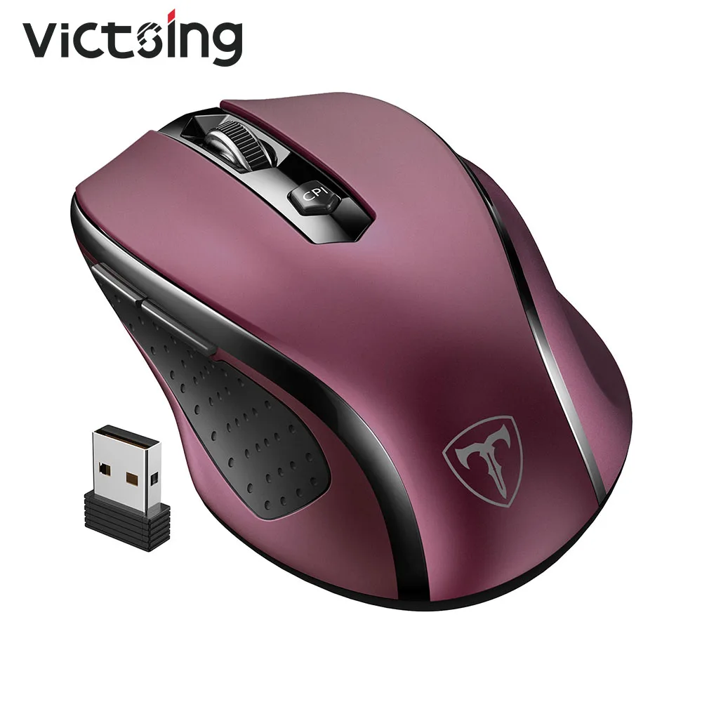VicTsing MM057 2 4G Беспроводной Мышь Портативный Мобильная оптическая с 6 кнопок 5
