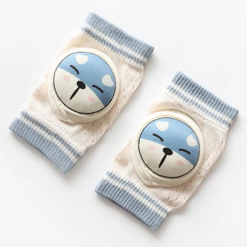

1 Pair Cotton Baby Knee Pads Cute Cartoon Crawling Protector Kids Kneecaps Children Short Kneepad Baby Anti-slip Safe Leg Warmer
