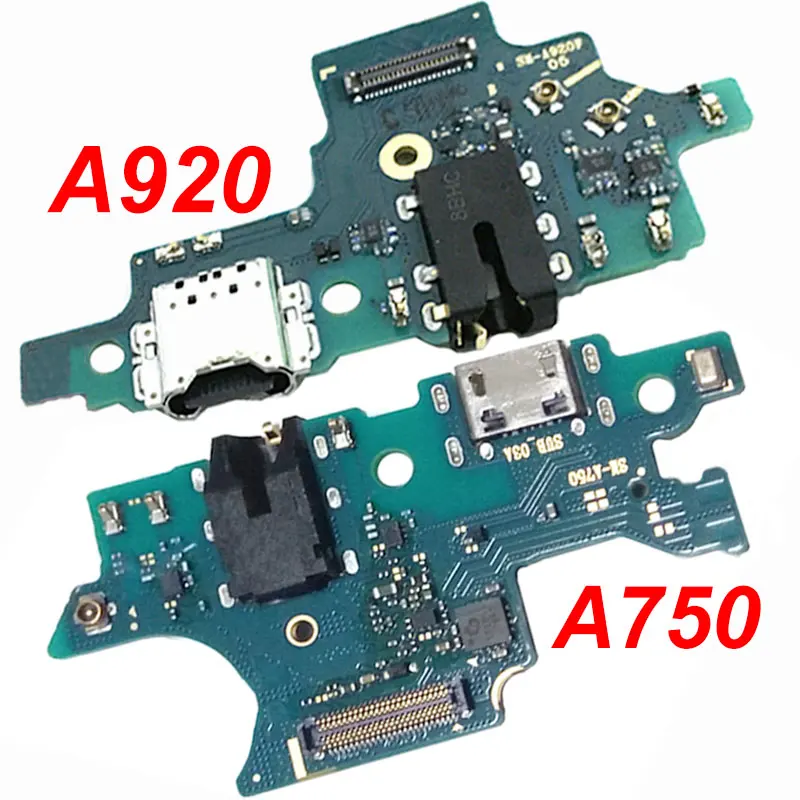 Оригинальное зарядное устройство для Samsung Galaxy A7/A9 2018 A750 A750F A920 A920F USB порт зарядки