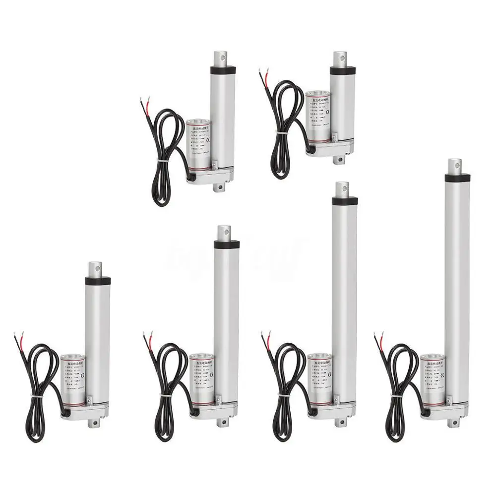 Фото DC 12V 1000N 1500N Lift 2"-18" Stroke Linear Actuator 220lbs 330lbs Electric Motors For Auto Car Door Opener Industrial Lifting DC 12V 1000N 1500N Lift 2"-18" Stroke Linear Actuator 220lbs 330lbs Electric Motors For Auto Car Door Opener Industrial Lifting