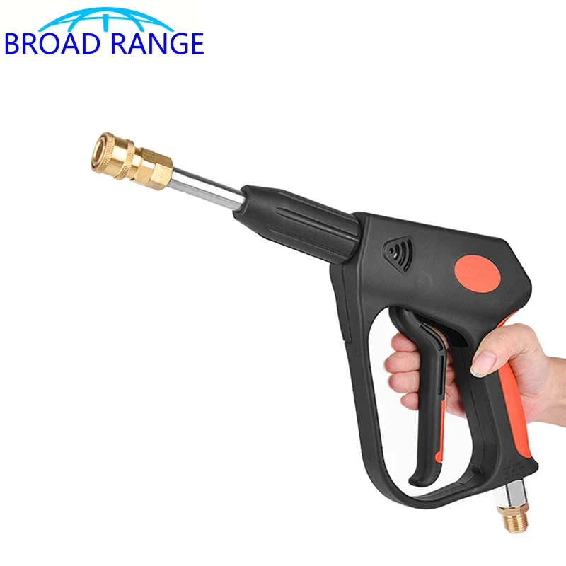 350Bar Total Brass Creamic Valve Core Gun  High Pressure Spray Water Gun  for Industrial Car Wash Cleaning Tool