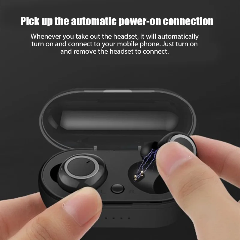TWS-стереонаушники Y50 с поддержкой Bluetooth и функцией шумоподавления (art.: 3920bbdc086f8) - 3920bbdc086f8