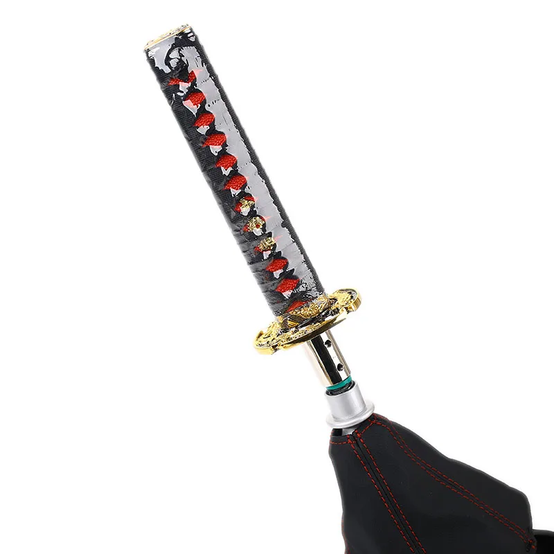 Универсальная рукоятка переключения передач JDM Katana Samurai 200 мм/260 мм с адаптерами