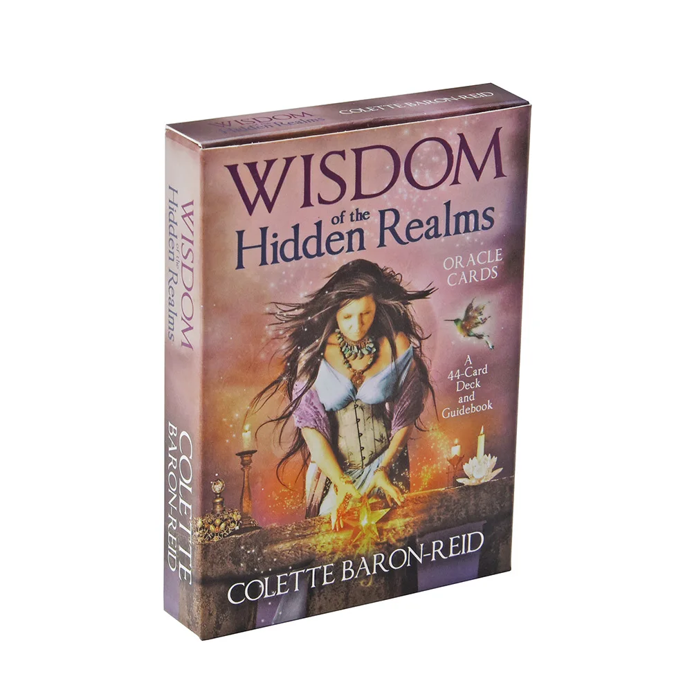 

English Oracle Card Wisdom of The Hidden Realms Holy Land Kingdom Mysterious Kingdom Oracle Tarot Card