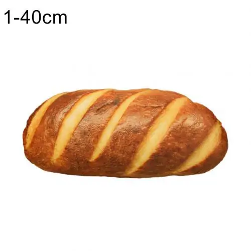 Butter Bread40cm Длинное масло, хлеб, мясо, нить, кунжут, пицца, бифштекс, подушки, еда, плюшевая подушка, имитация закусок, украшение, спинка, подушка - Цвет: Butter Bread40cm