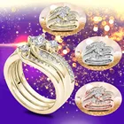 Кольца для женщин, изысканное кольцо, женское романтическое обручальное ювелирное украшение, подарок
