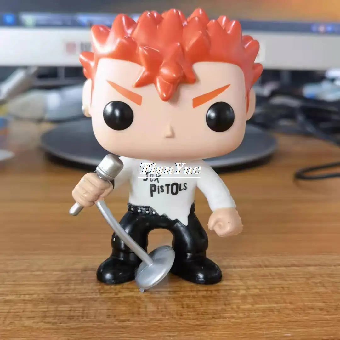 Виниловая модель с аниме Джонни роттен СИД порочный Стив Джонс 10 см | Игрушки и