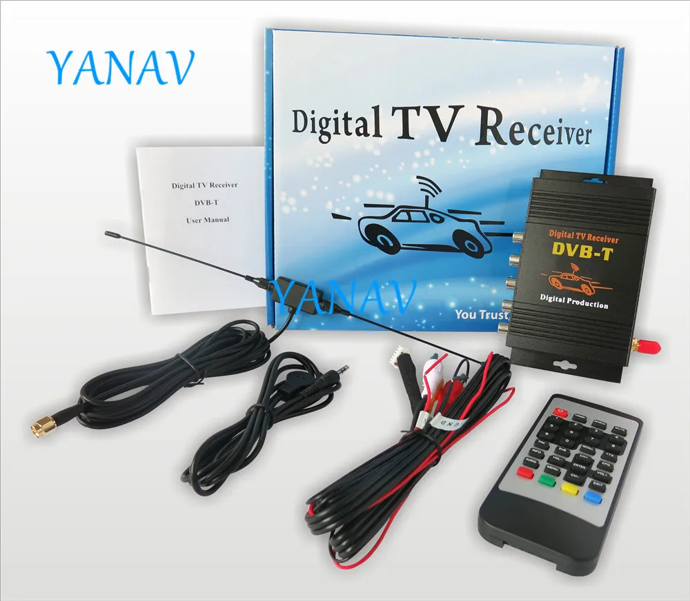 M 588X автомобильный тв тюнер DVB T MPEG 4 цифровой ТВ приёмник Мини приставка совместим