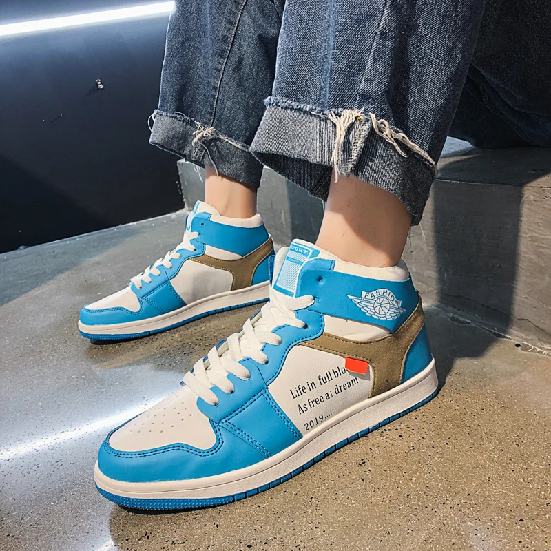 Official Men Casual Shoes Sport JD 1 Chicago AJ Sneakers Trainers Off Color White Ankle Boots Max Size US 12 Man | Обувь