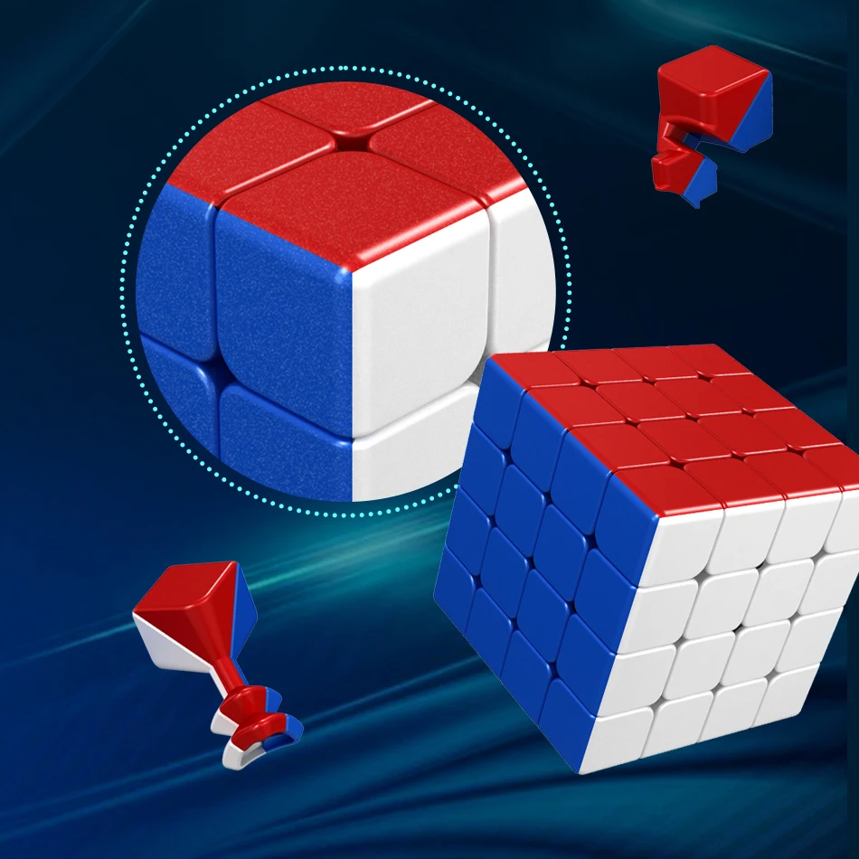 Новинка 2020 года классный кубик Moyu CUBING Meilong 5 м магнитный волшебный 5x5 meilong