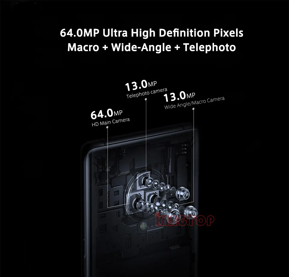 Мобильный телефон vivo NEX 3, 6,89 дюймов, 8 ГБ, 128 ГБ, Snapdraon 855 Plus, задняя камера 64 мп, фронтальная камера 16 МП, 4500 мАч, 44 Вт, мобильные телефоны