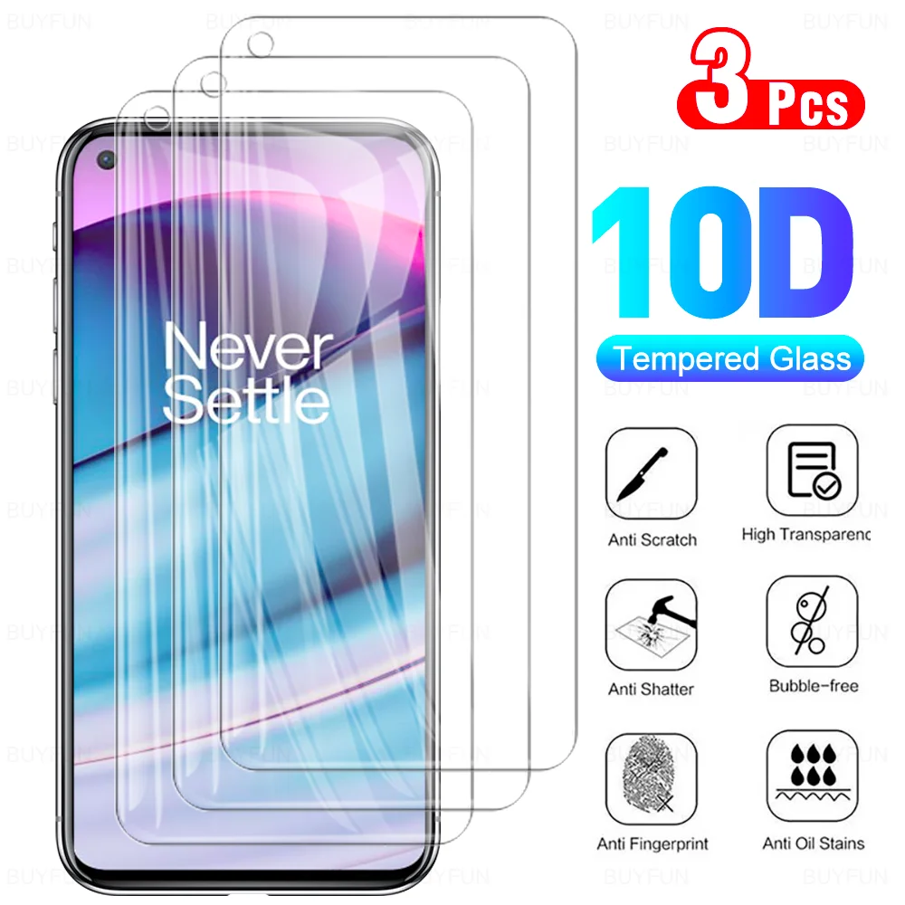 

Защитное стекло для OnePlus nord CE 6,43 дюйма, 3 шт.