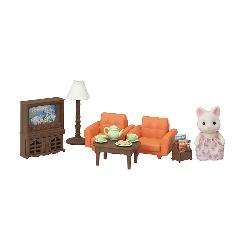 Sylvanian Families кукольный домик мебель и аксессуары для сцены набор гостиной с