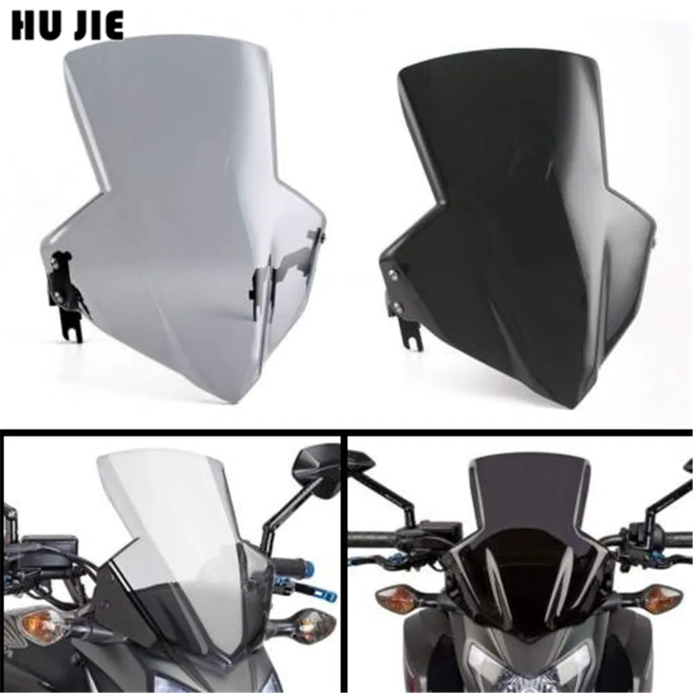 

Черный экран лобового стекла для Honda CB650F CB650 F CB 650 F 2014-2017 аксессуары для мотоциклов ветровые дефлекторы